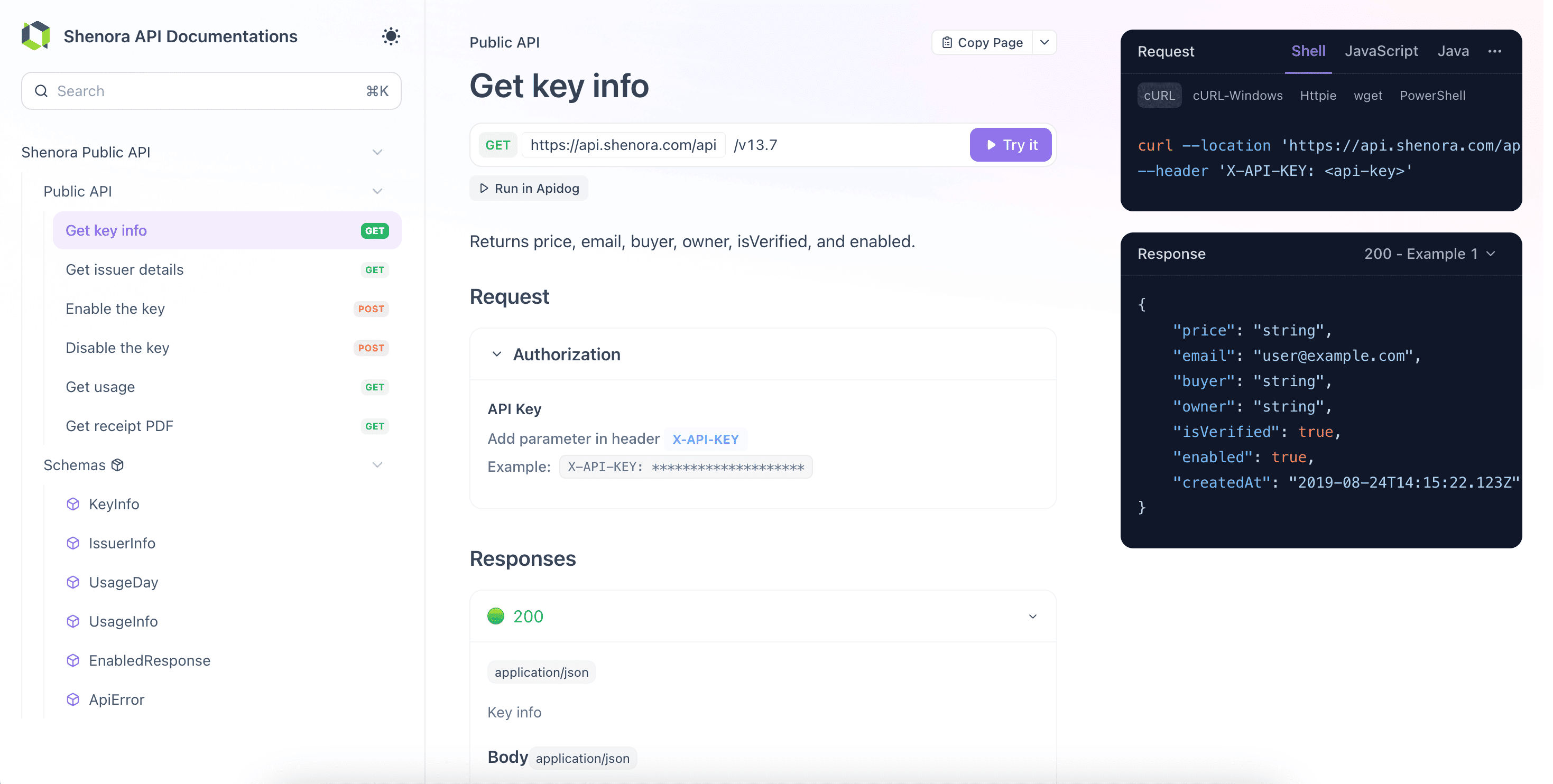 Shenora Dashboard - Agentic AI agents and workflow runs